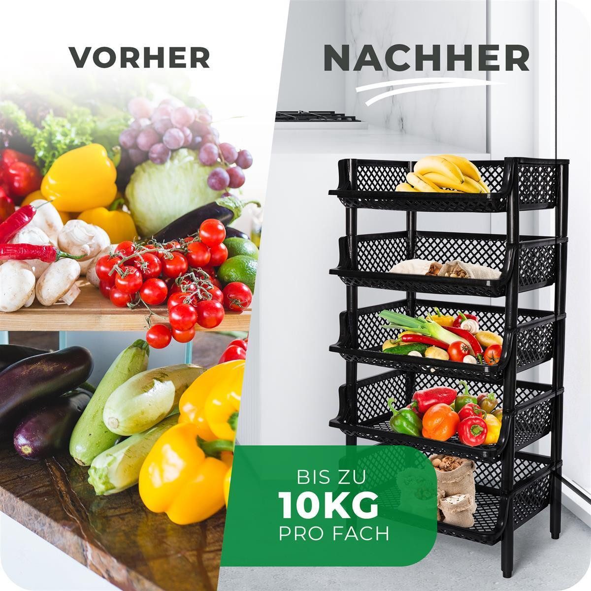 Novaliv Regal -, 5-tlg., 5x Steckregal günstig online kaufen