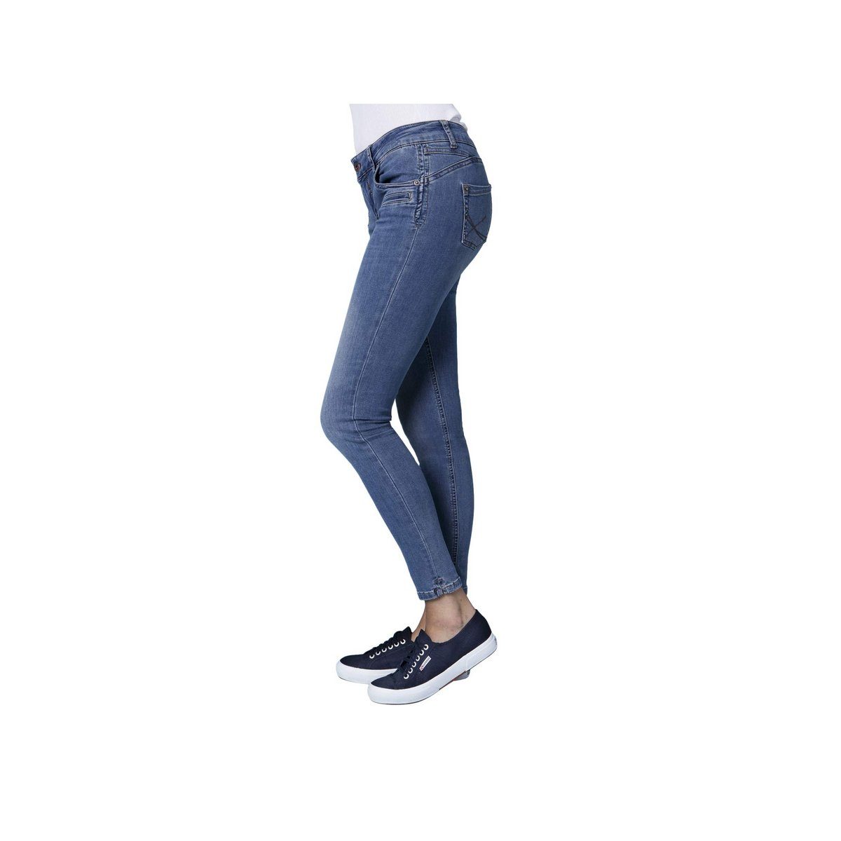 (1-tlg) FIRE BLUE blau 5-Pocket-Jeans