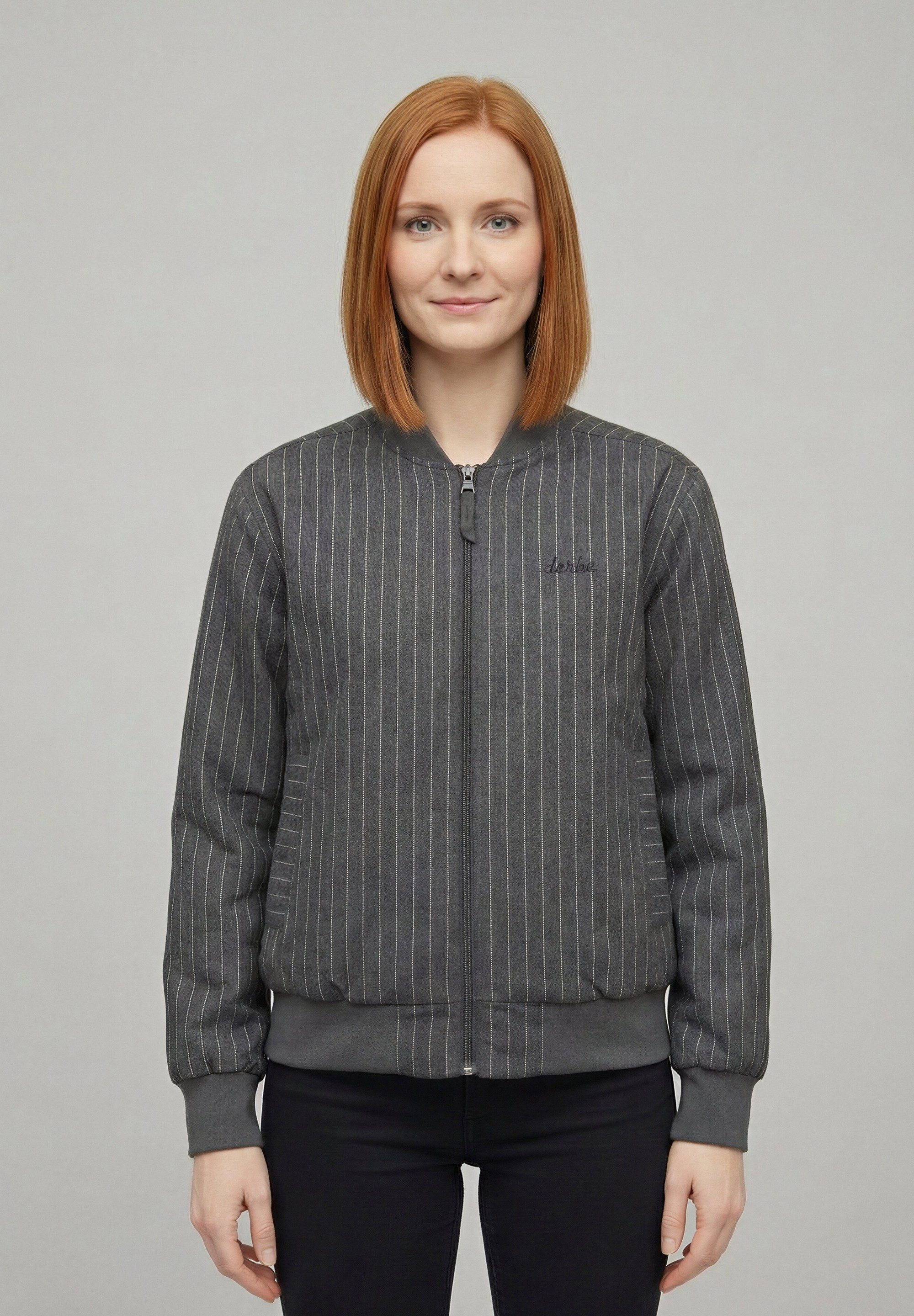 Derbe Anorak Blousby pinstripe Nadelstreifen Blouson im Casual-Look