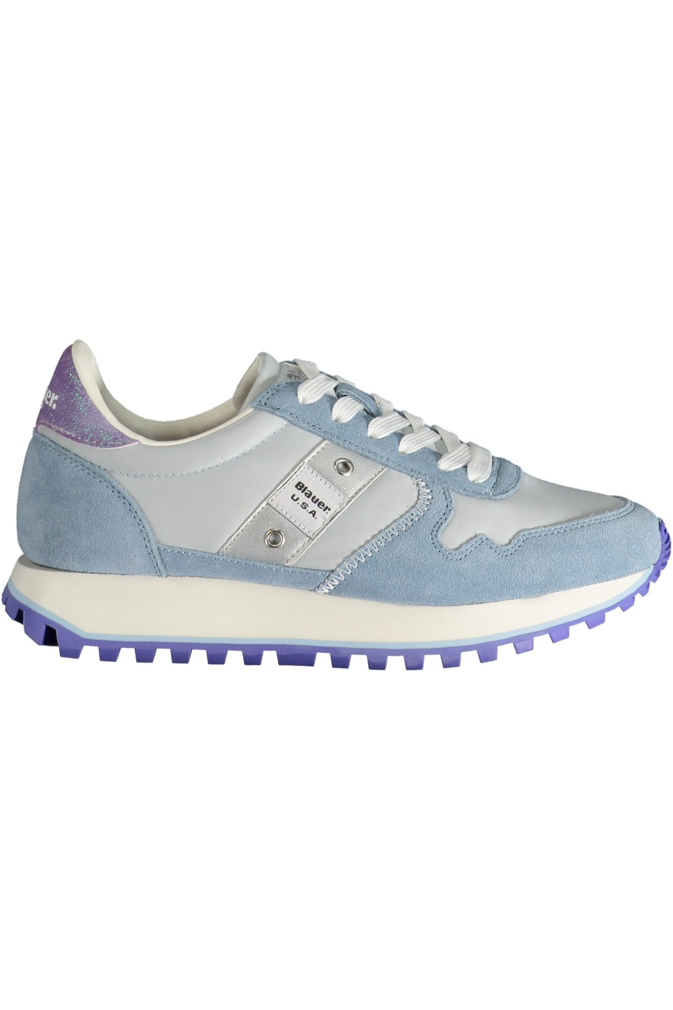 Blauer Кроссовки Damen-Sportschuh in Blau mit kontrastierenden