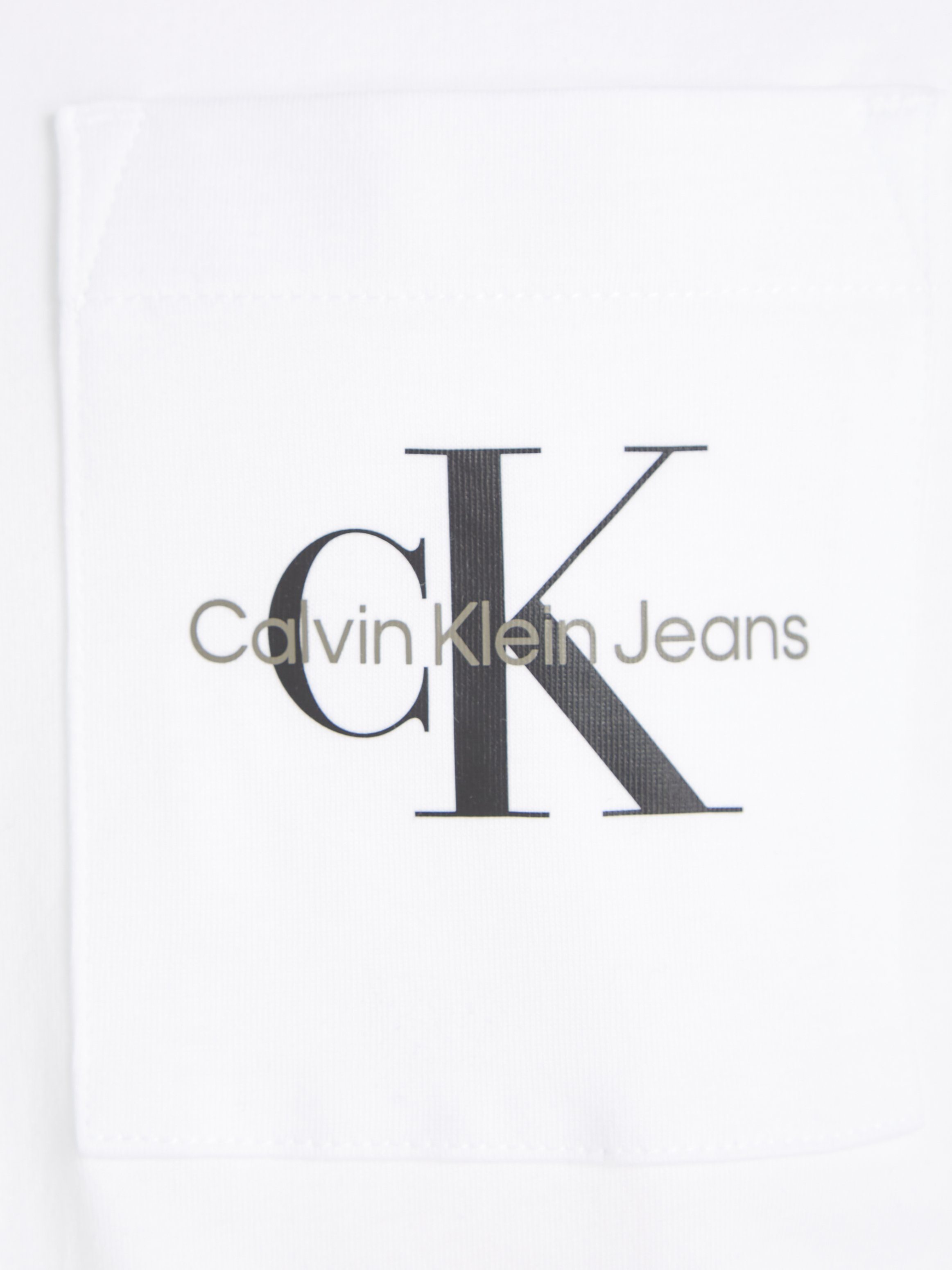 Calvin Klein Jeans T-Shirt CORE MONOGRAM POCKET SLIM TEE mit Brusttasche