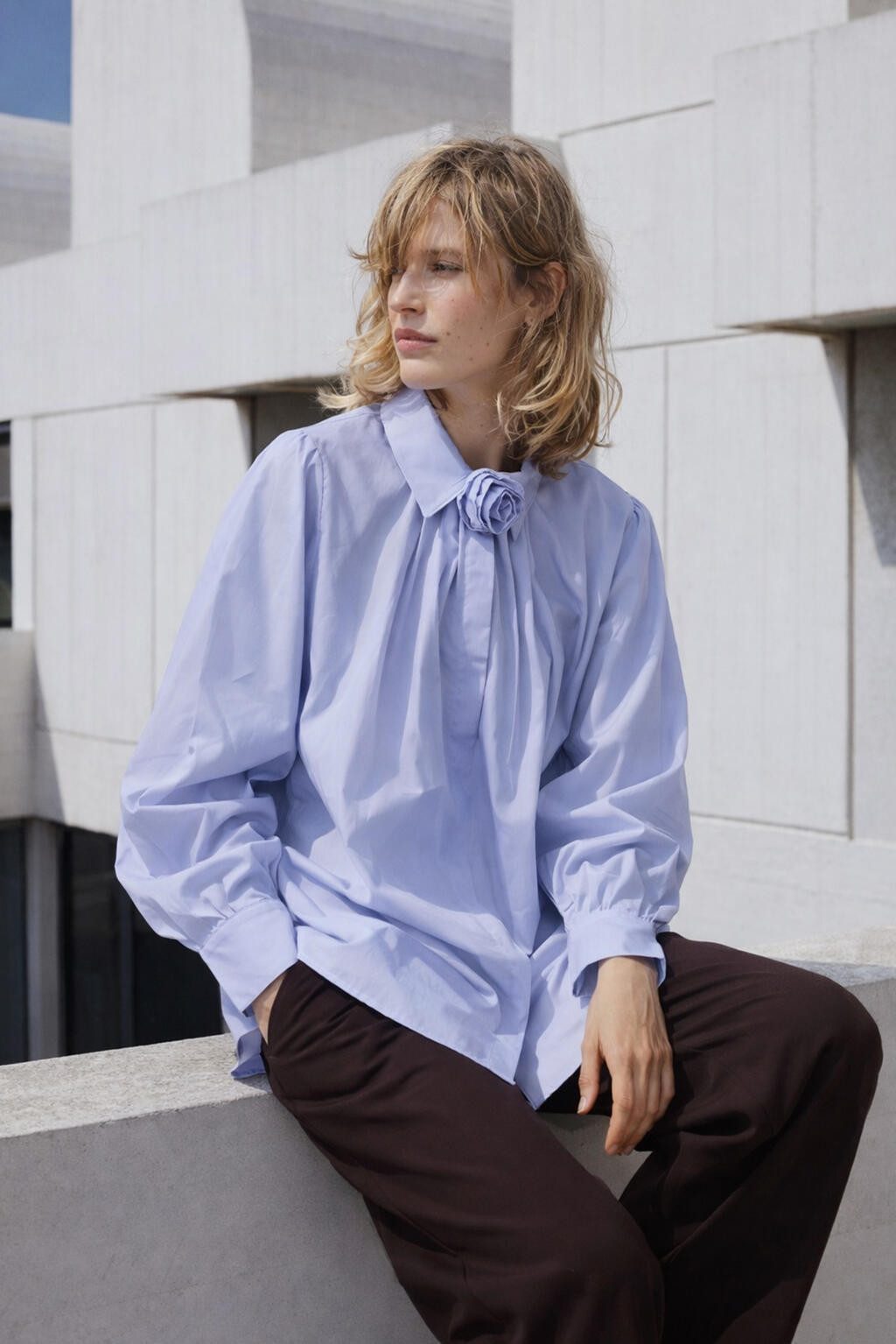 touche prive Rugbyshirt HEMD AUS 100 % BAUMWOLLE MIT ROSENDETAILS günstig online kaufen