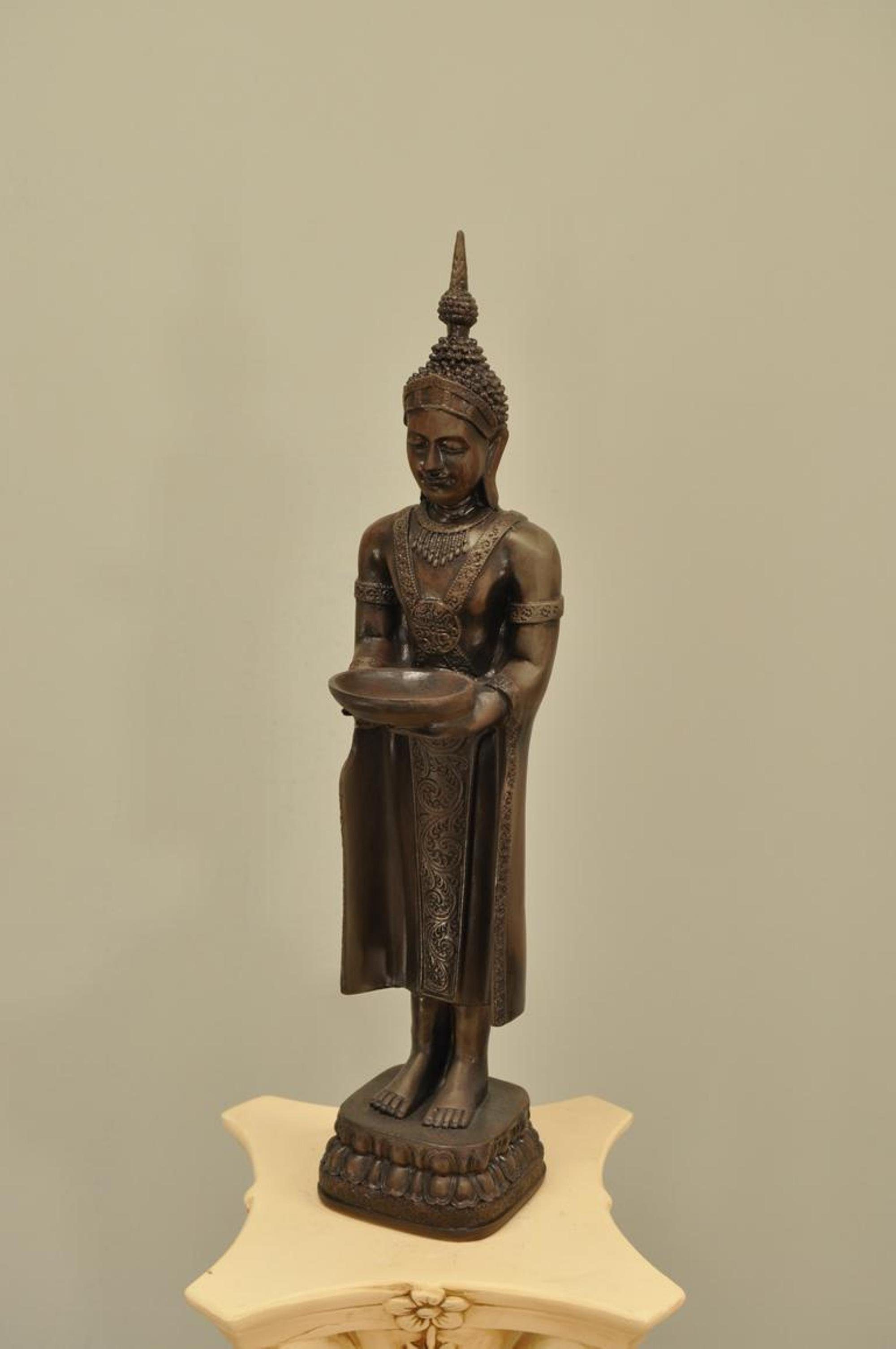 JVmoebel Skulptur Design Buddha Figur Skulptur Deko Statue Skulpturen 72cm Figuren