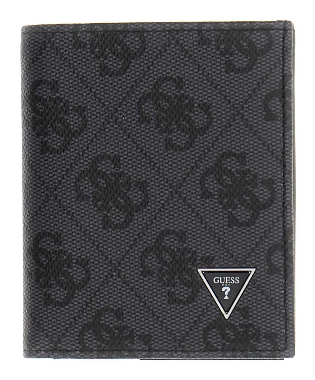 Guess Geldbörse Bifold Wallet, aus echtem Rindsleder mit RFID-Blocker Schutz
