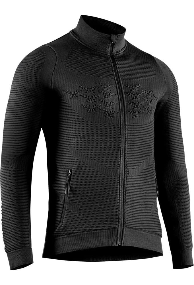 X-Bionic Funktionsjacke (Full Zip) Instructor 4.0 Transmission Snow Layer - schwarz Herren