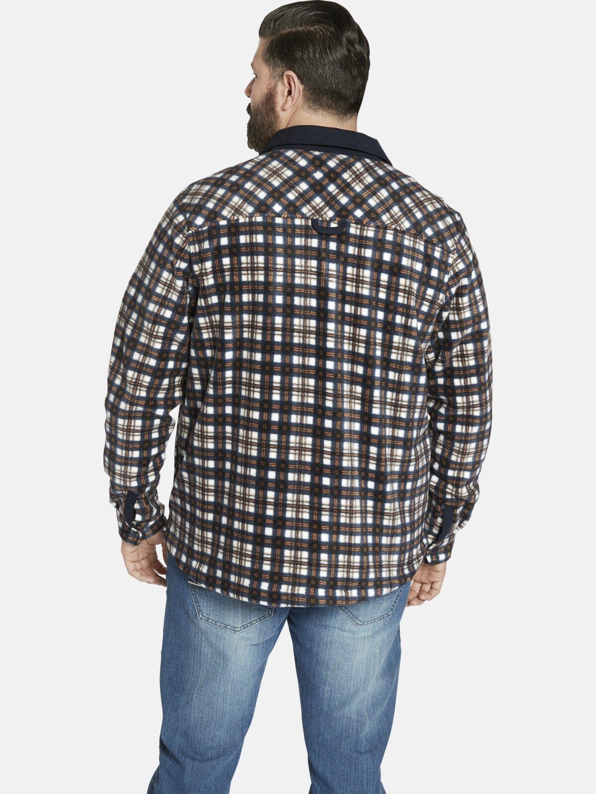 Charles Colby Fleecejacke DUKE ERINS mit Jagdhund-Motiv günstig online kaufen