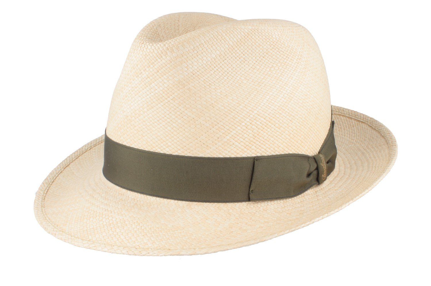 Borsalino Strohhut hochwertiger Panama Bogart Hut Quito