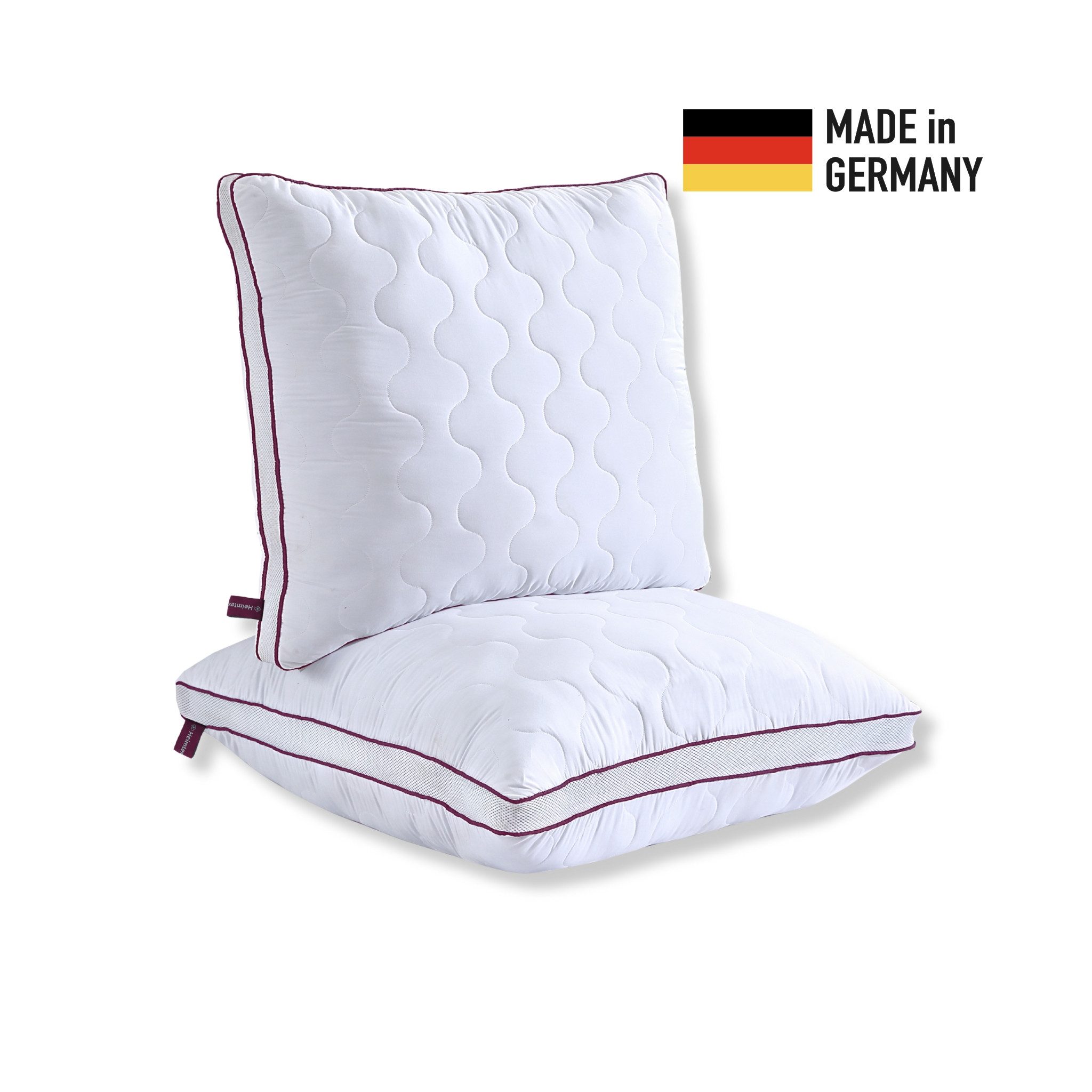 Heimtex Kopfkissen Kopfkissen 80x80cm mit Airflow-Netz, verstellbar, Made i günstig online kaufen