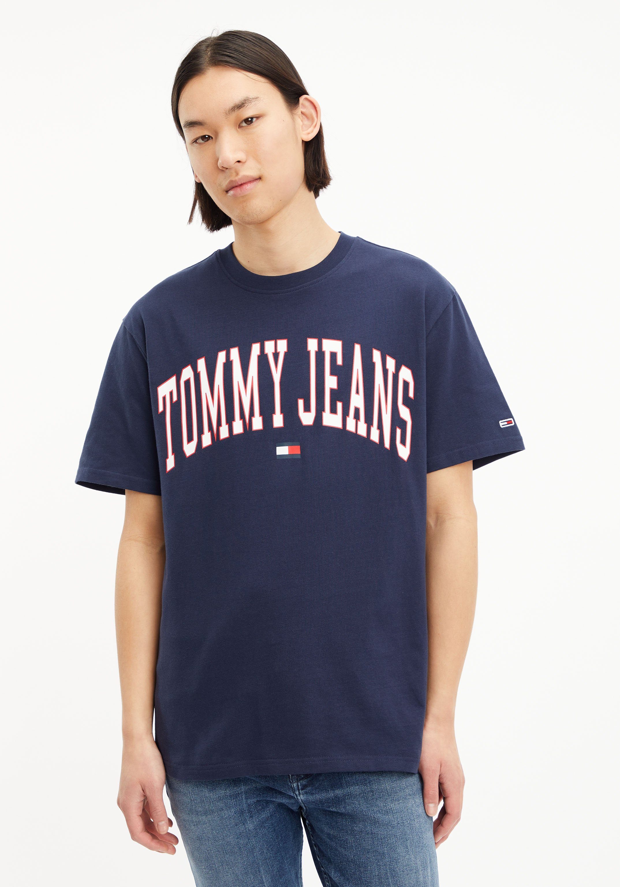 Tommy Jeans T-Shirt TJM CLASSIC COLLEGIATE TEE Twilight Navy