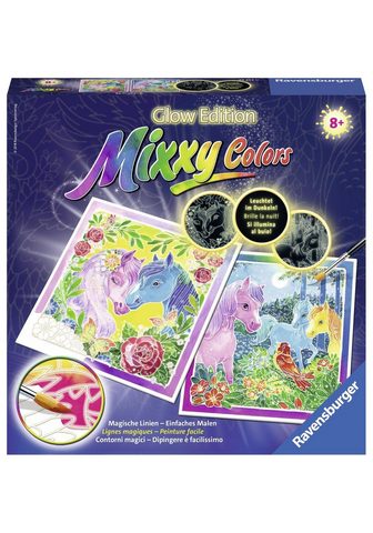 RAVENSBURGER Malvorlage "Mixxy Colors Glow раз...