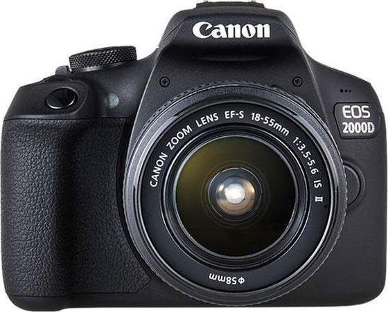 »EOS 2000 D EF-S 18-55 IS II Kit« Spiegelreflexkamera (EF-S 18-55 IS II, 24,1 MP, NFC, WLAN (Wi-Fi) »EOS 2000 D EF-S 18-55 IS II Kit« Spiegelreflexkamera (EF-S 18-55 IS II, 24,1 MP, NFC, WLAN (Wi-Fi)