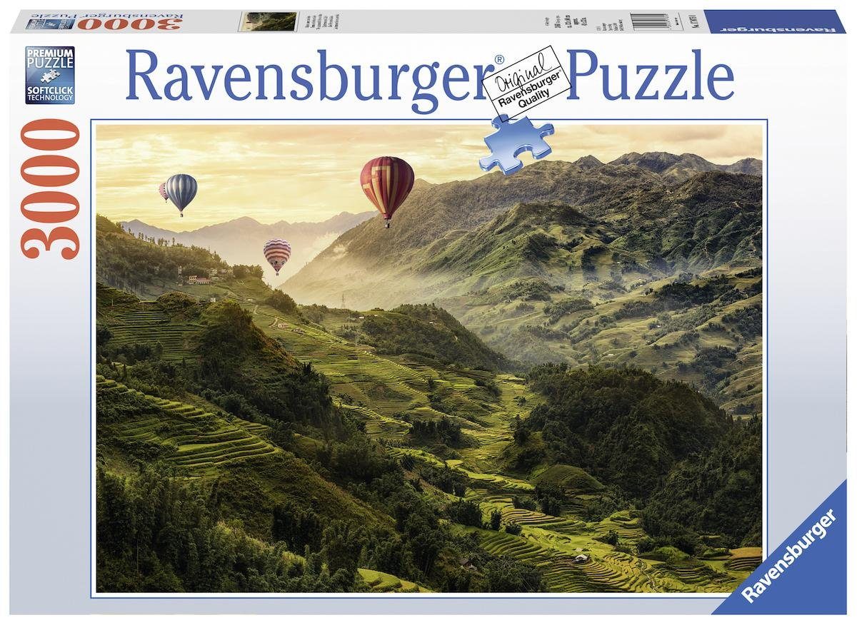 Image of Ravensburger Puzzle »Reisterrassen in Asien«, 3000 Puzzleteile, Made in Germany, FSC® - schützt Wald - weltweit