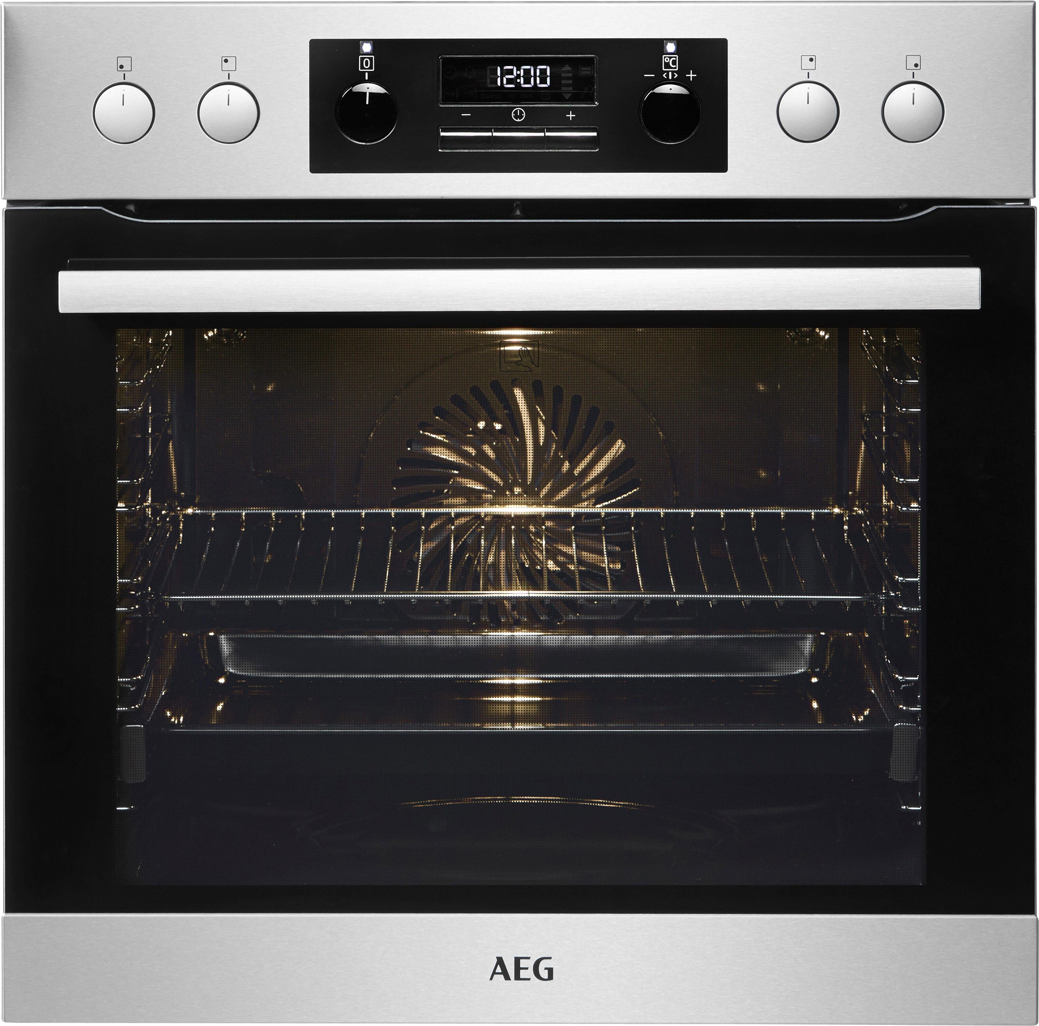 Image of AEG Elektro-Herd-Set ChampComfP, Pyrolyse-Selbstreinigung, mit Timer