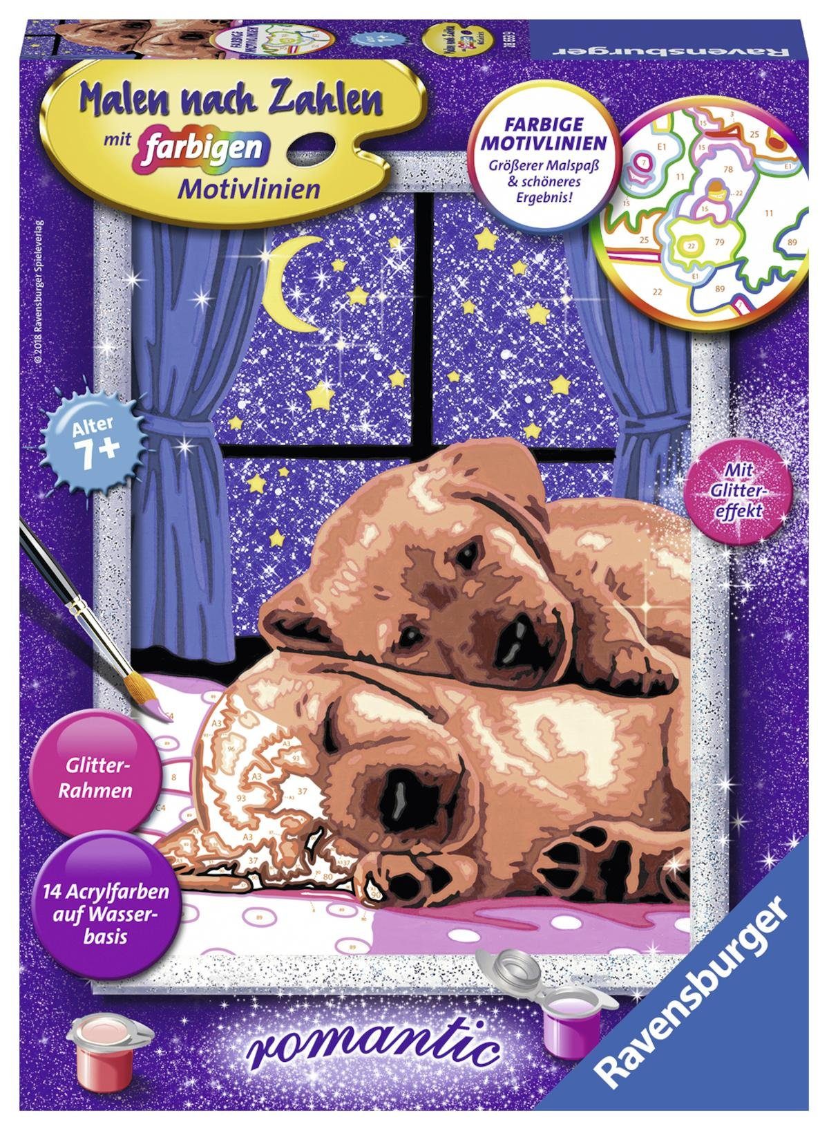 Image of Ravensburger Malen nach Zahlen »Kuschelabend«, Made in Europe, FSC® - schützt Wald - weltweit
