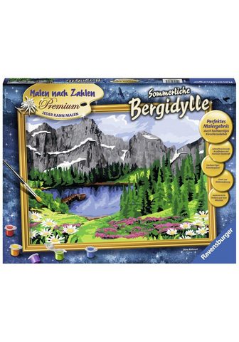 RAVENSBURGER Рисовать nach Zahlen "Sommerliche...