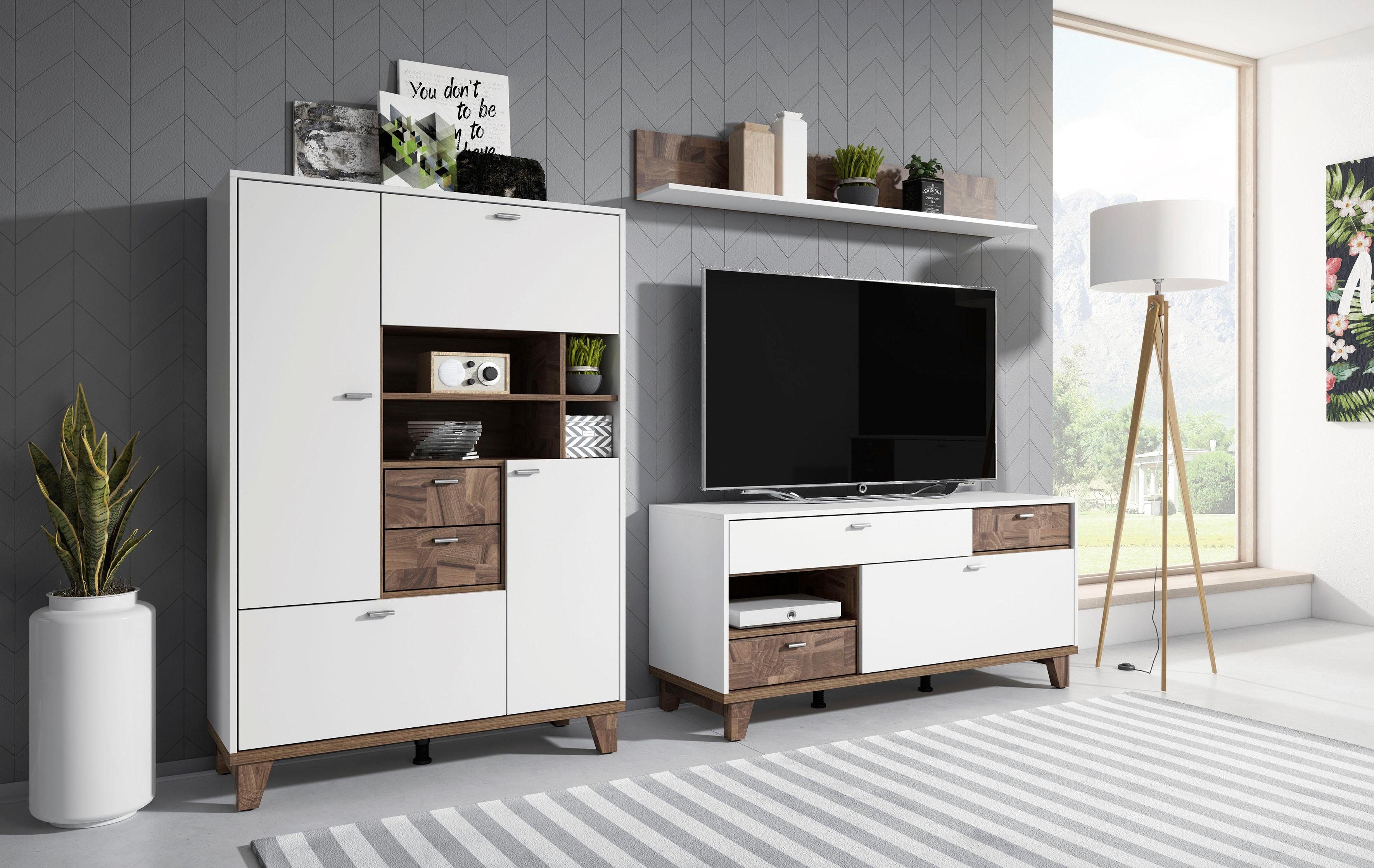 TRENDMANUFAKTUR Wohnwand »Move«, (Set, 3tlg) OTTO