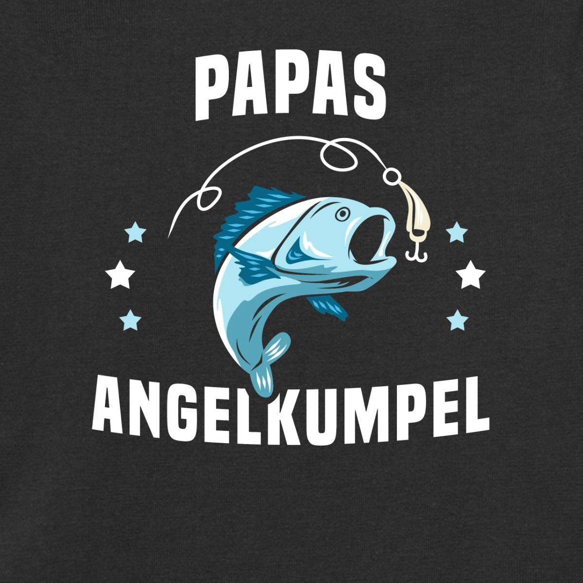 Spreadshirt Kurzarmbody Papas Angelkumpel Kurzarm Tages Baby Body (1-tlg)