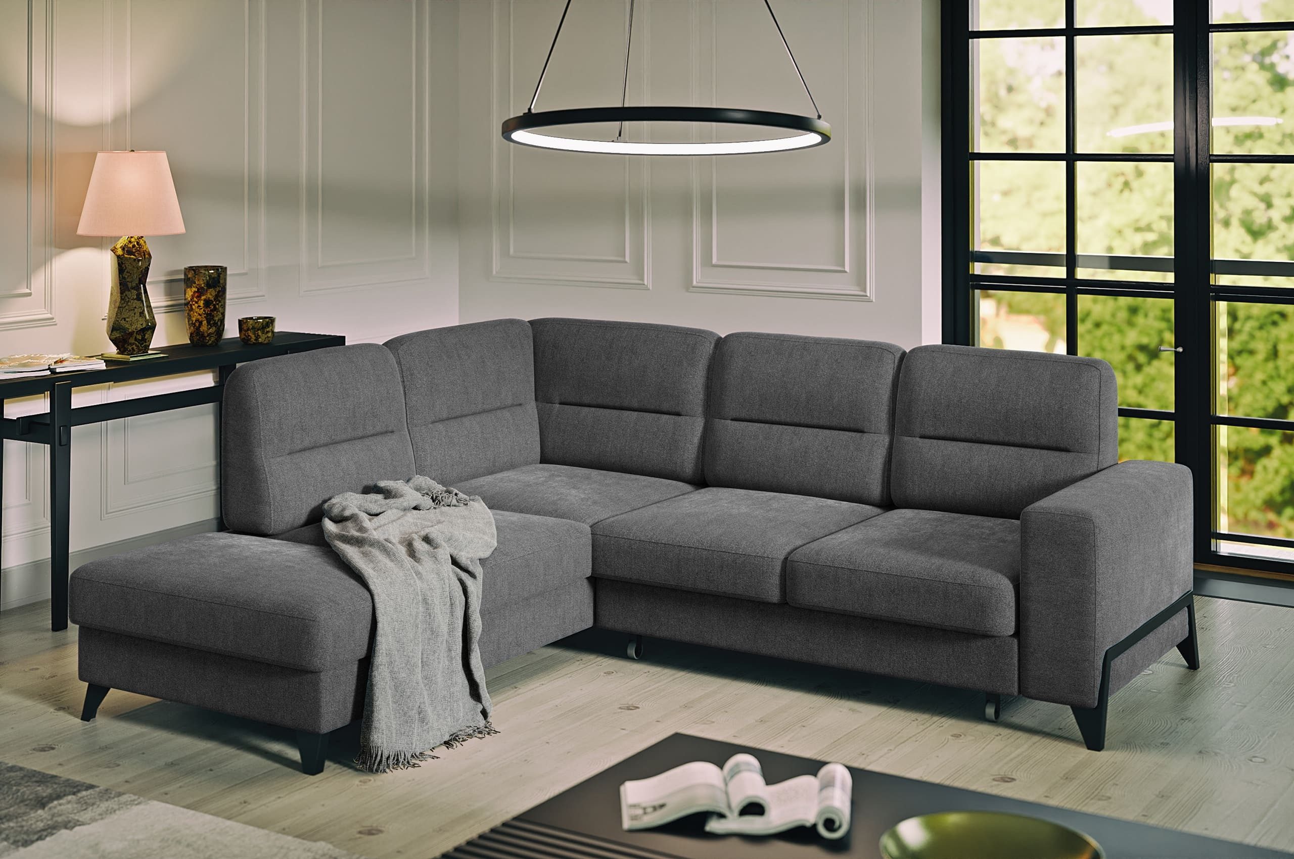 MF Design Polsterecke Cassada, mit Bettfunktion