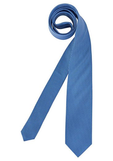 OLYMP Krawatte (1-St) Erhöhter Fleckenschutz
