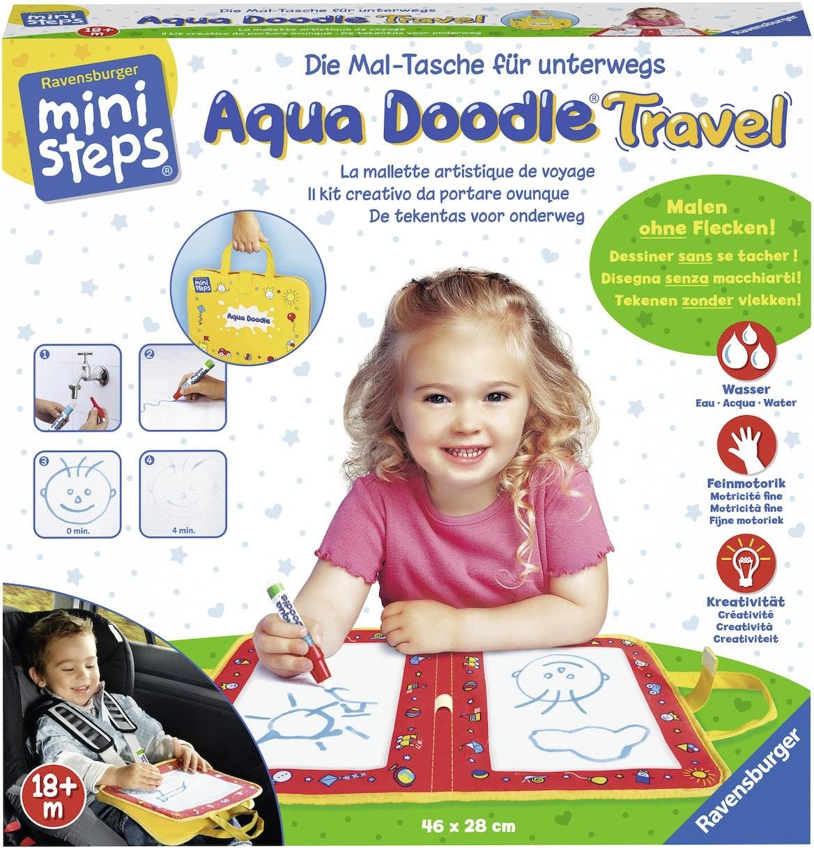 Ravensburger Malvorlage »ministeps® Aqua Doodle® Travel