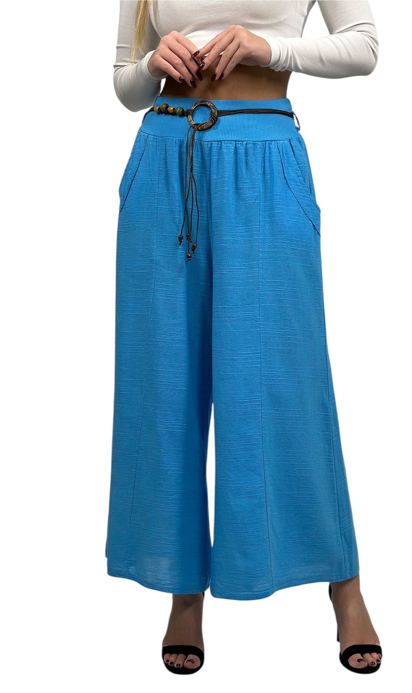 Mississhop Stoffhose Baumwollhose 100 % Baumwolle Hose Sommerhose M.375