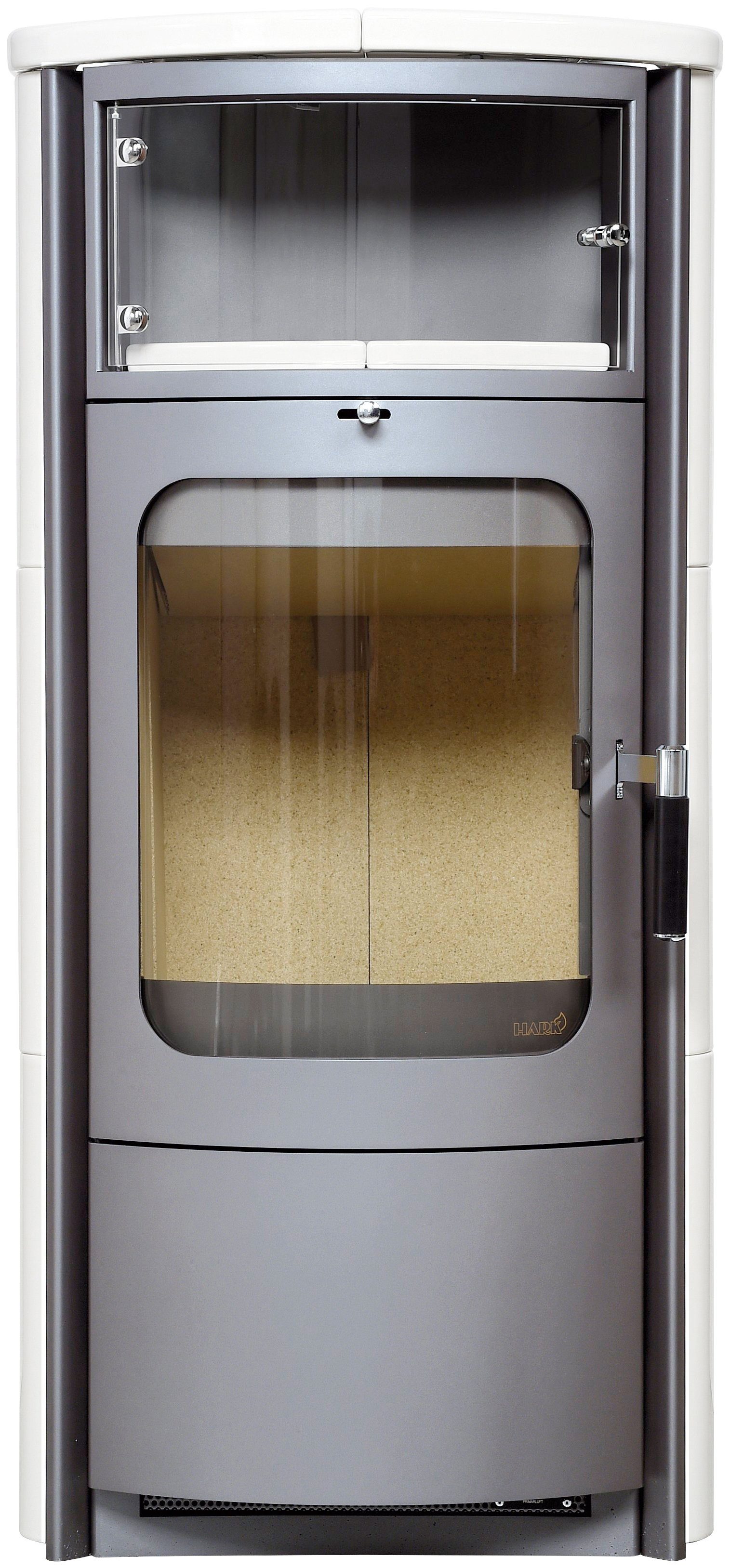 HARK Kaminofen »Opera B«, 7 kW, Dauerbrand, creme - weiß