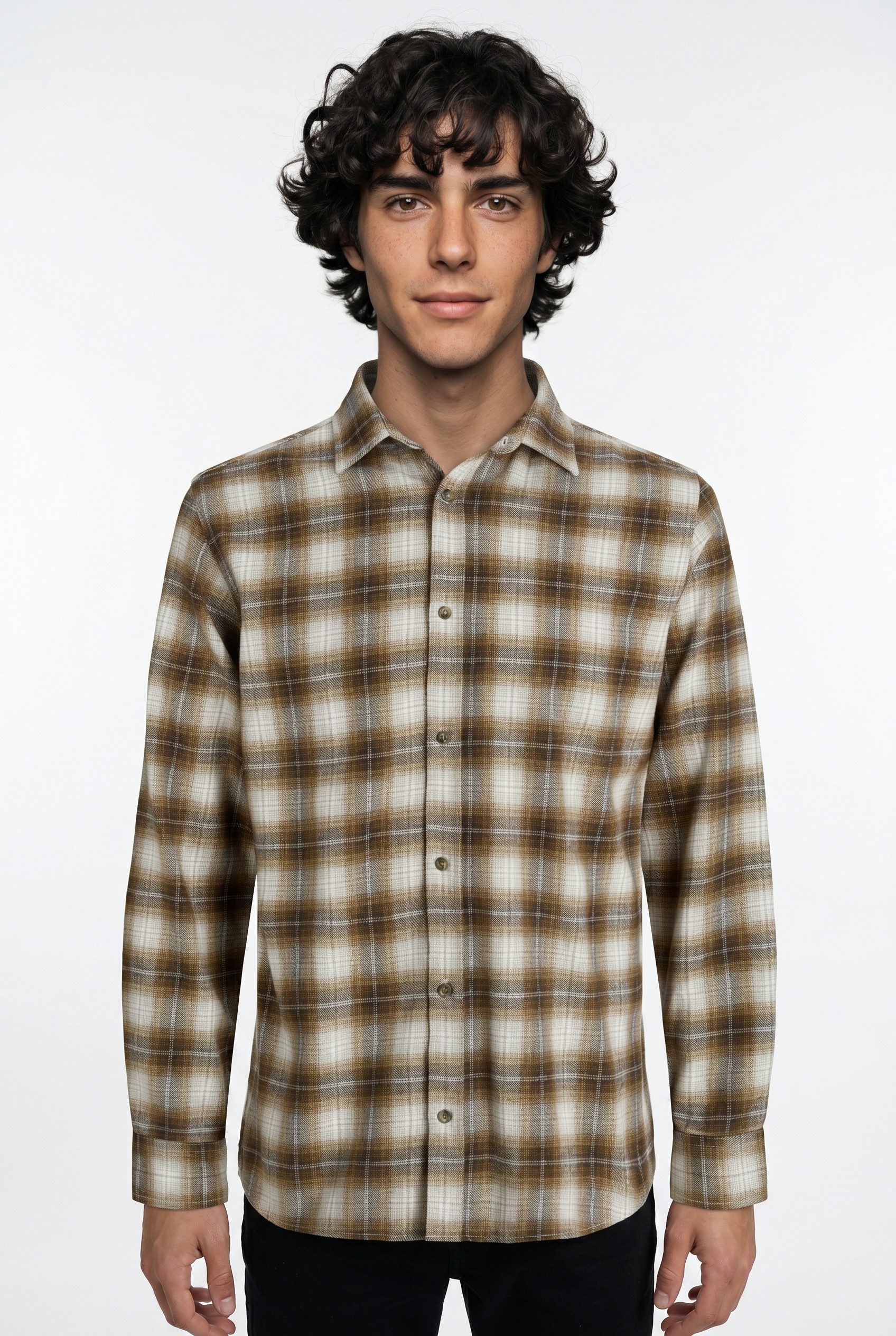 Jack & Jones Langarmhemd JJJOSHUA CHECK SHIRT LS – Bild 2 von 2