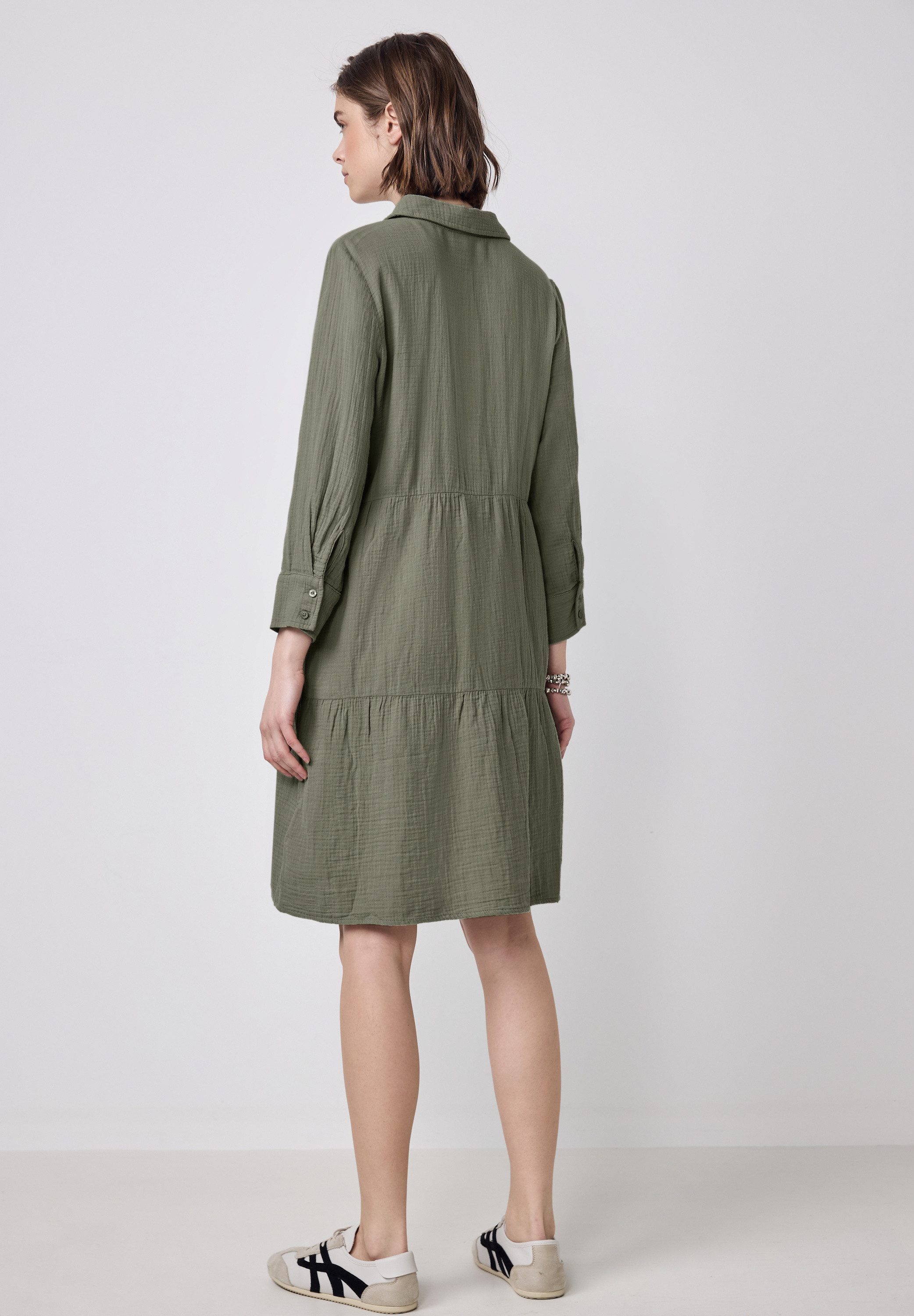 STREET ONE STUDIO Blusenkleid aus 100% günstig online kaufen
