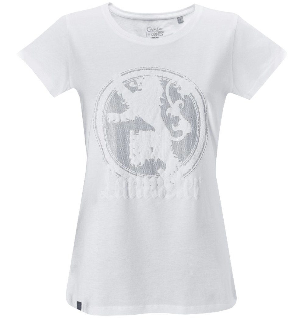 Gozoo T-Shirt (1-tlg) Game of Thrones Damen weiss Baumwolle Freizeit TShirt  Shirt online kaufen | OTTO