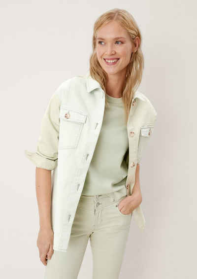 s.Oliver Jeansjacke »Overshirt im Two-Tone-Look«