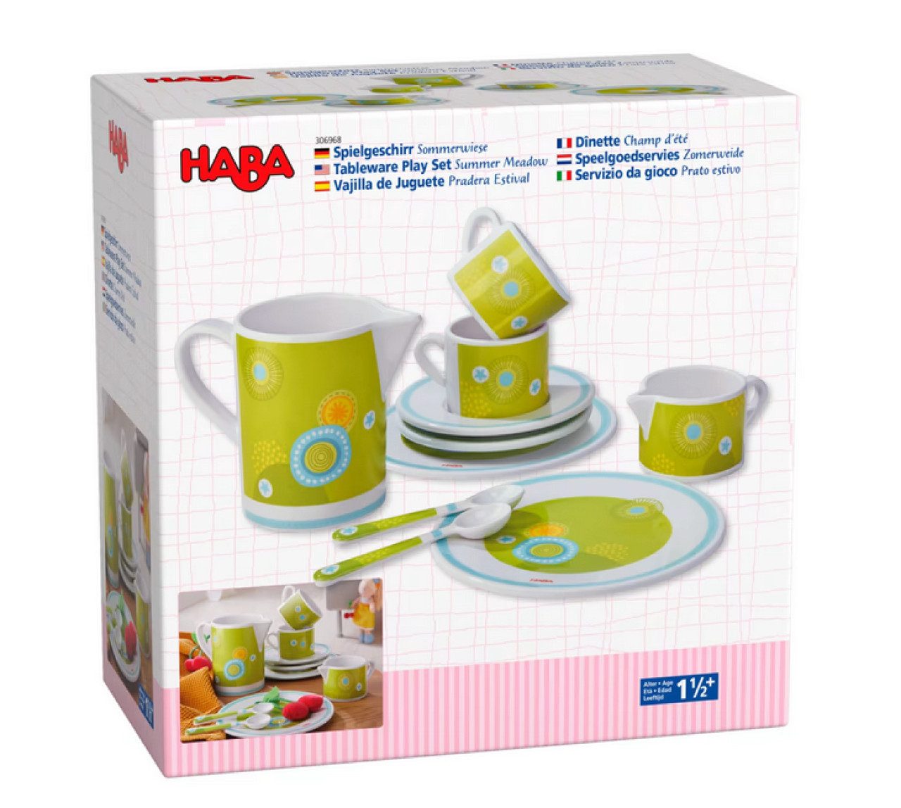 Haba Spielgeschirr HABA Spielgeschrirr Sommerwiese 8- günstig online kaufen