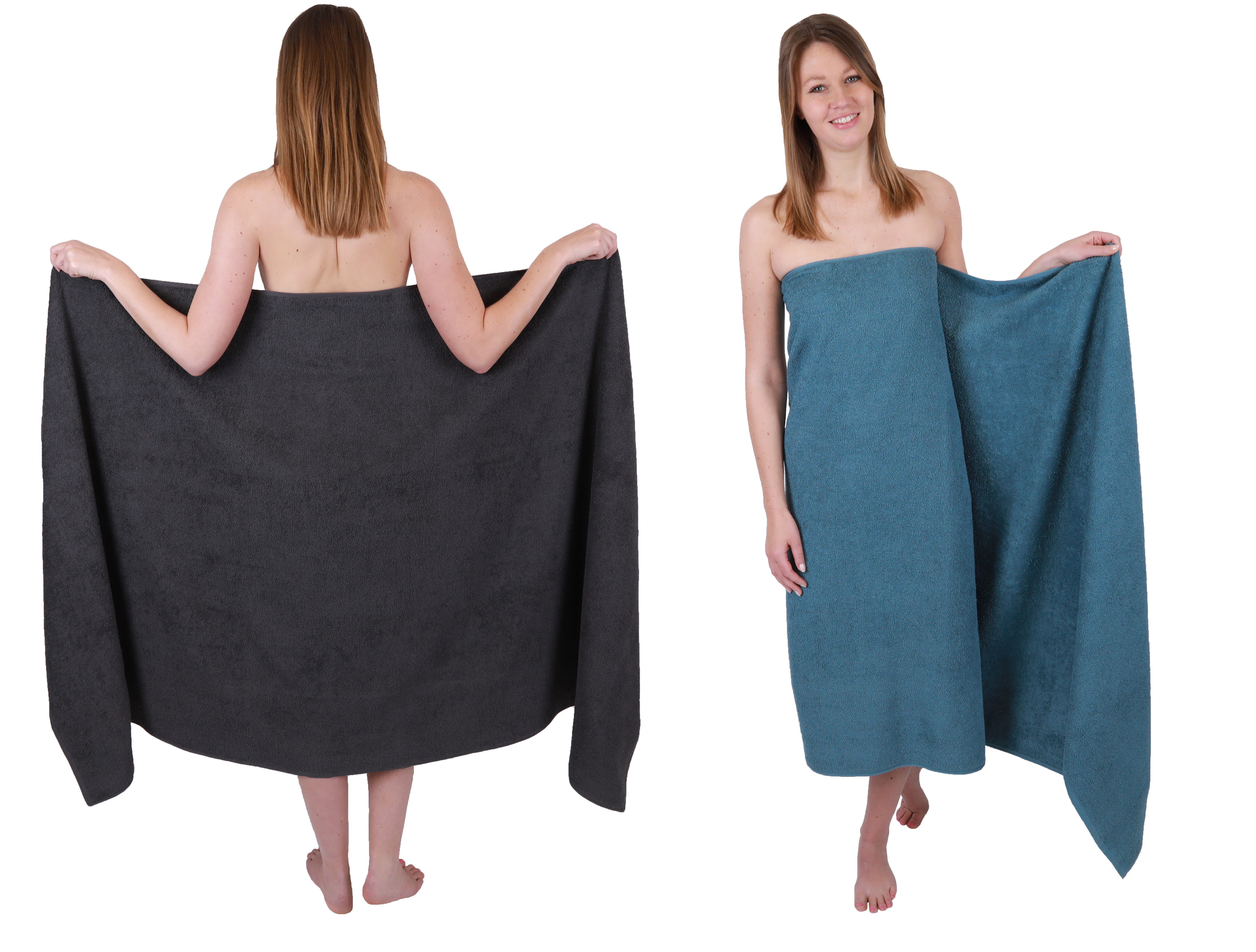 Betz Badetuch 2 Stück Badetücher groß XXL PALERMO Größe 100 x 200 cm, 100% günstig online kaufen