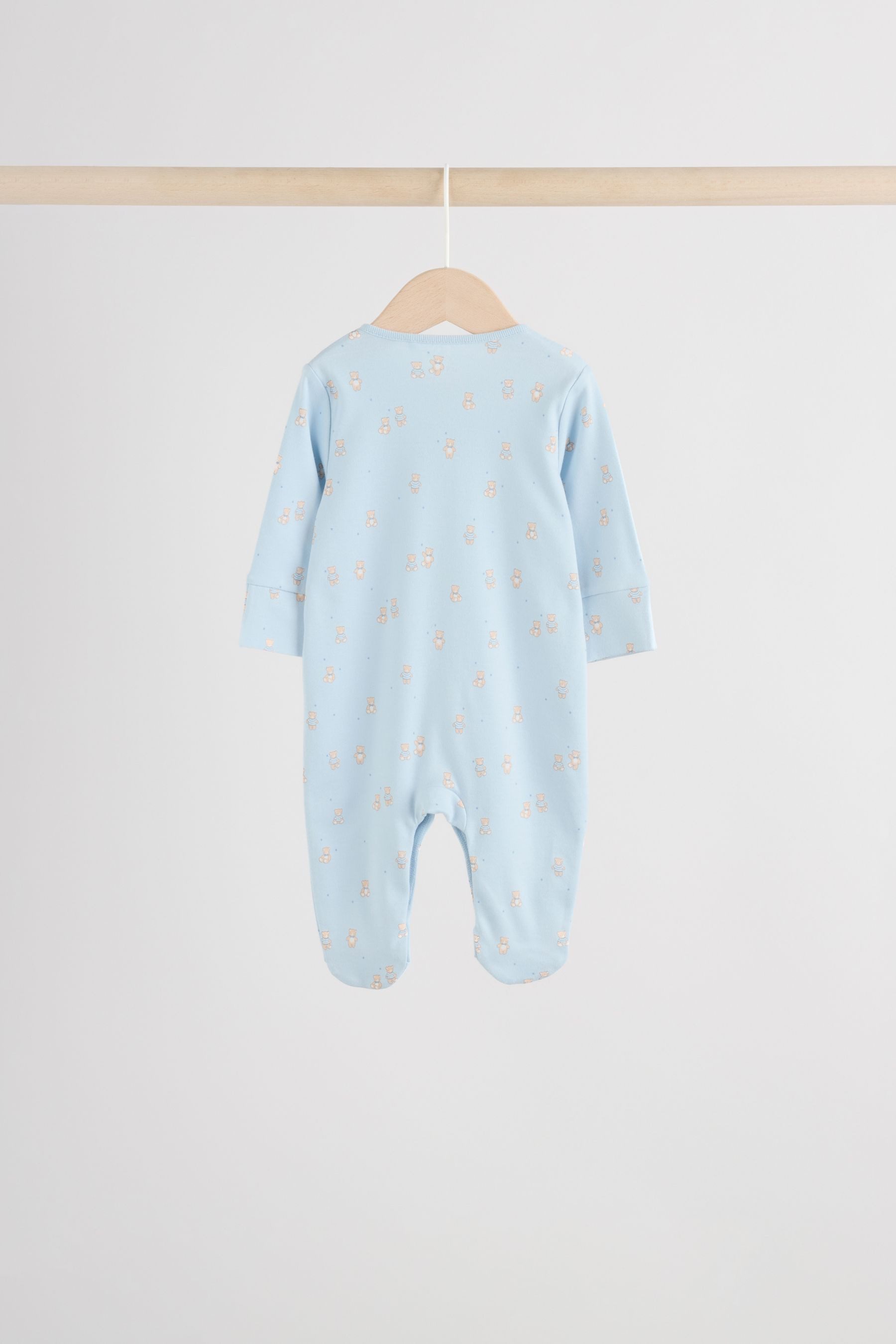 Next Schlafoverall 7er-Pack Baby-Schlafanzüge, Bär (7-tlg)