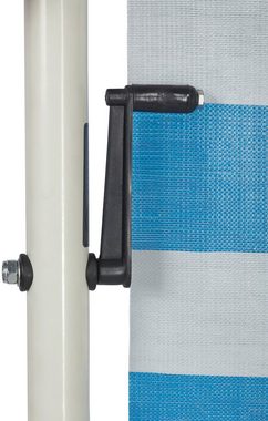 Angerer Freizeitmöbel Klemm-Senkrechtmarkise blau/weiß, BxH: 150x225 cm