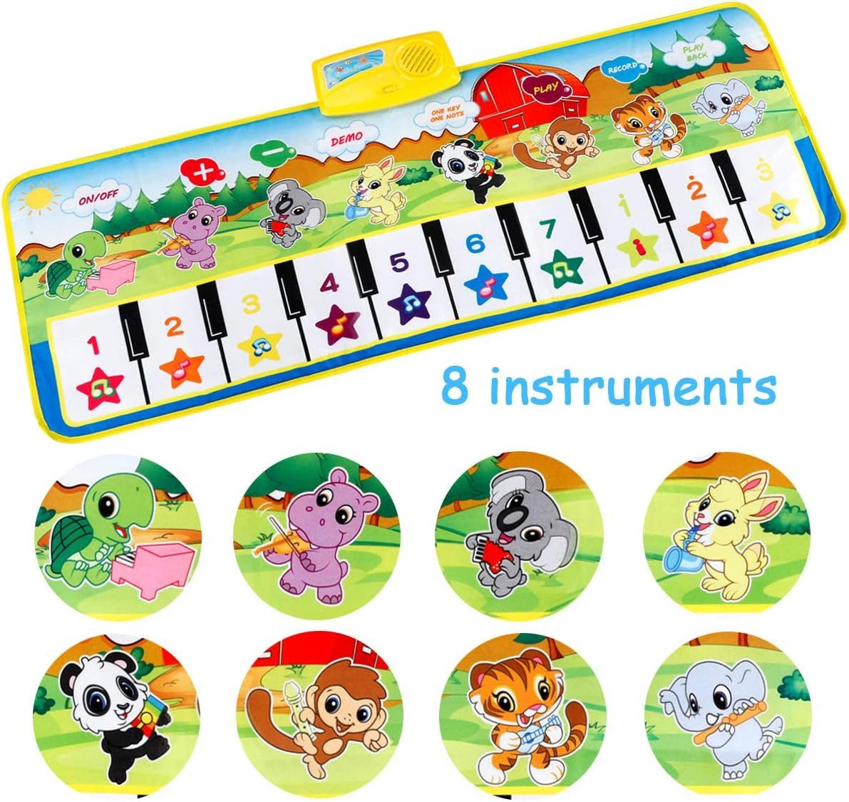 EXTSUD Spielmatte Klaviermatte Kinderspielzeug Kleinkinder Spielzeug,spielm günstig online kaufen