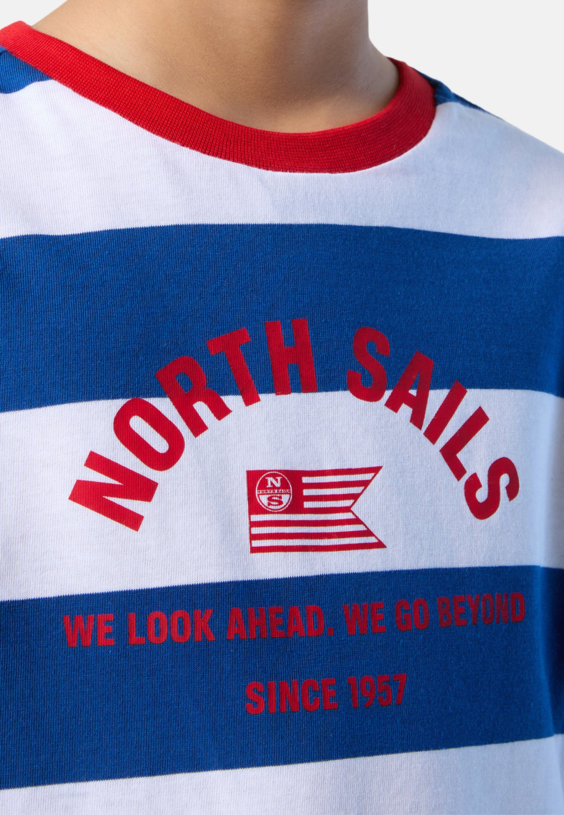 T-Shirt North Sails T-shirt Sonstiges Gestreiftes