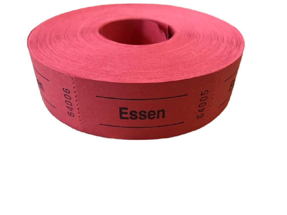 Lomatek Formularblock Essenmarken, Essensmarken, Liefermenge = 1 Rolle mit 1000 Marken