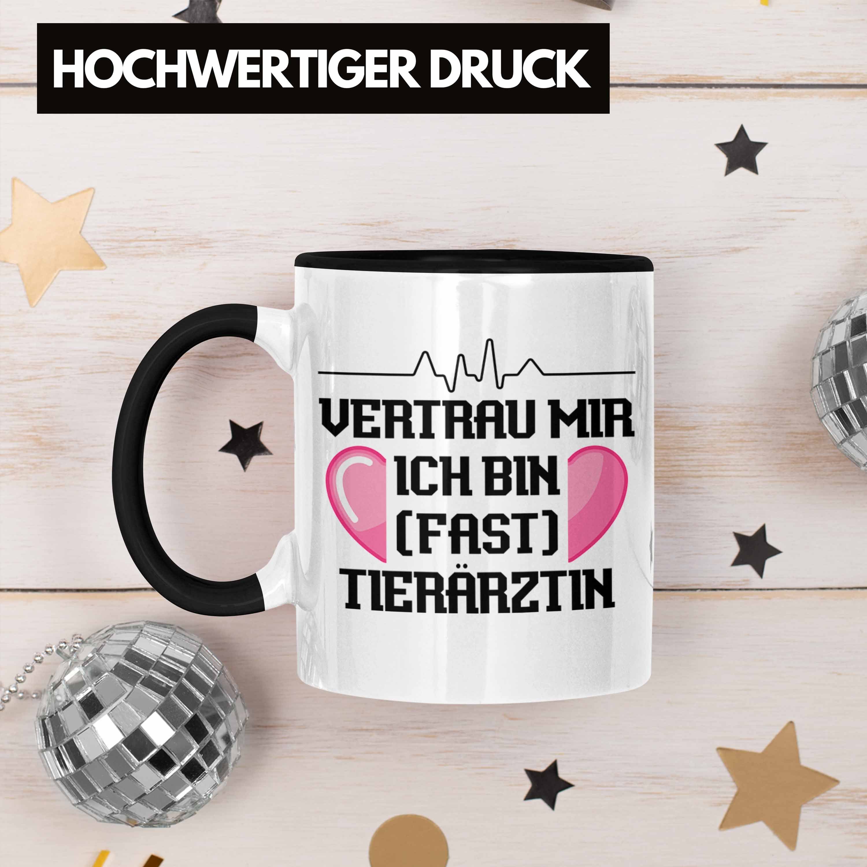 - Tierärztin Tasse Tasse Tierärztin Bin Schwarz Trendation Trendation Abgeschlossen Studium Ich Fast Geschenkidee Studium Ausbildung Geschenk Fast