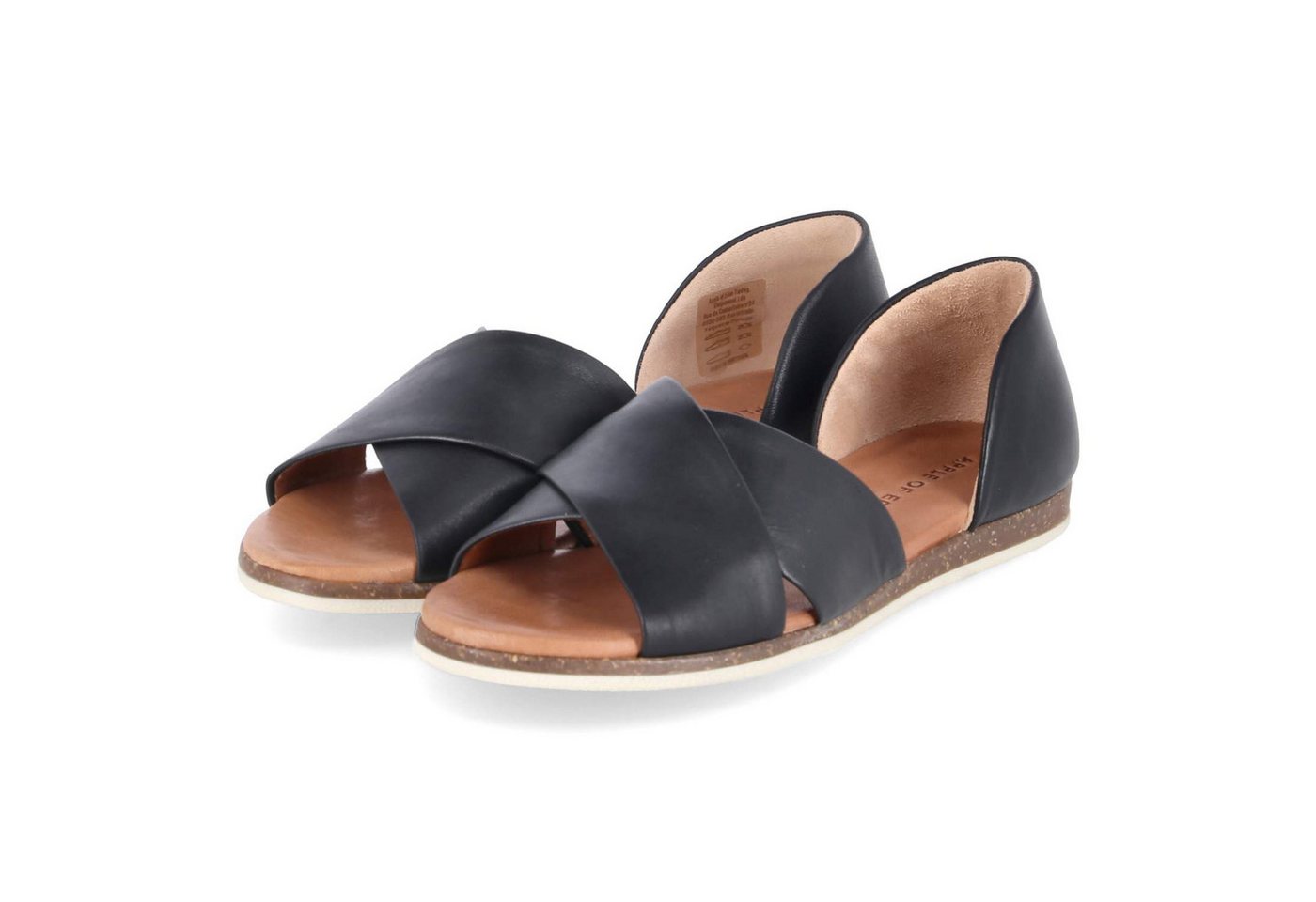 Apple of Eden Apple of Eden CHIUSI 1 black Damen Glattleder black Sandalette