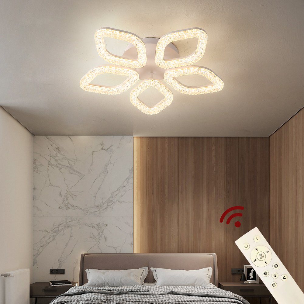Euroton LED Deckenleuchte LED Deckenlampe XL DL Fernbedienung Lichtfarbe/He günstig online kaufen