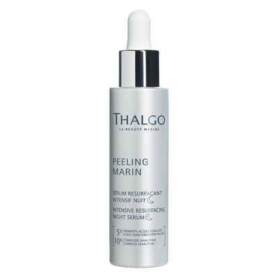 THALGO Gesichtsserum Peeling Marin Erneuerndes Intensiv-Serum für die Nacht, 30ml