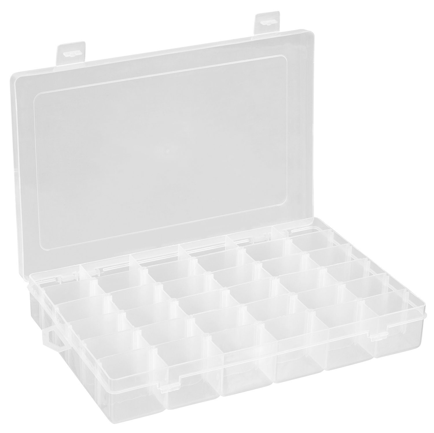 baytronic Transportbehälter baytronic Plastikbox mit 36 Fächern 275 x 175 x 45 mm (Bulk)