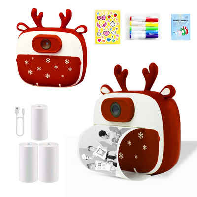 Kind Ja Spielzeug-Kamera Kreative Kinderkamera, Kinder Kamera, Sofortbildkamera, 2 Zoll 1080P Digital Kinderkamera