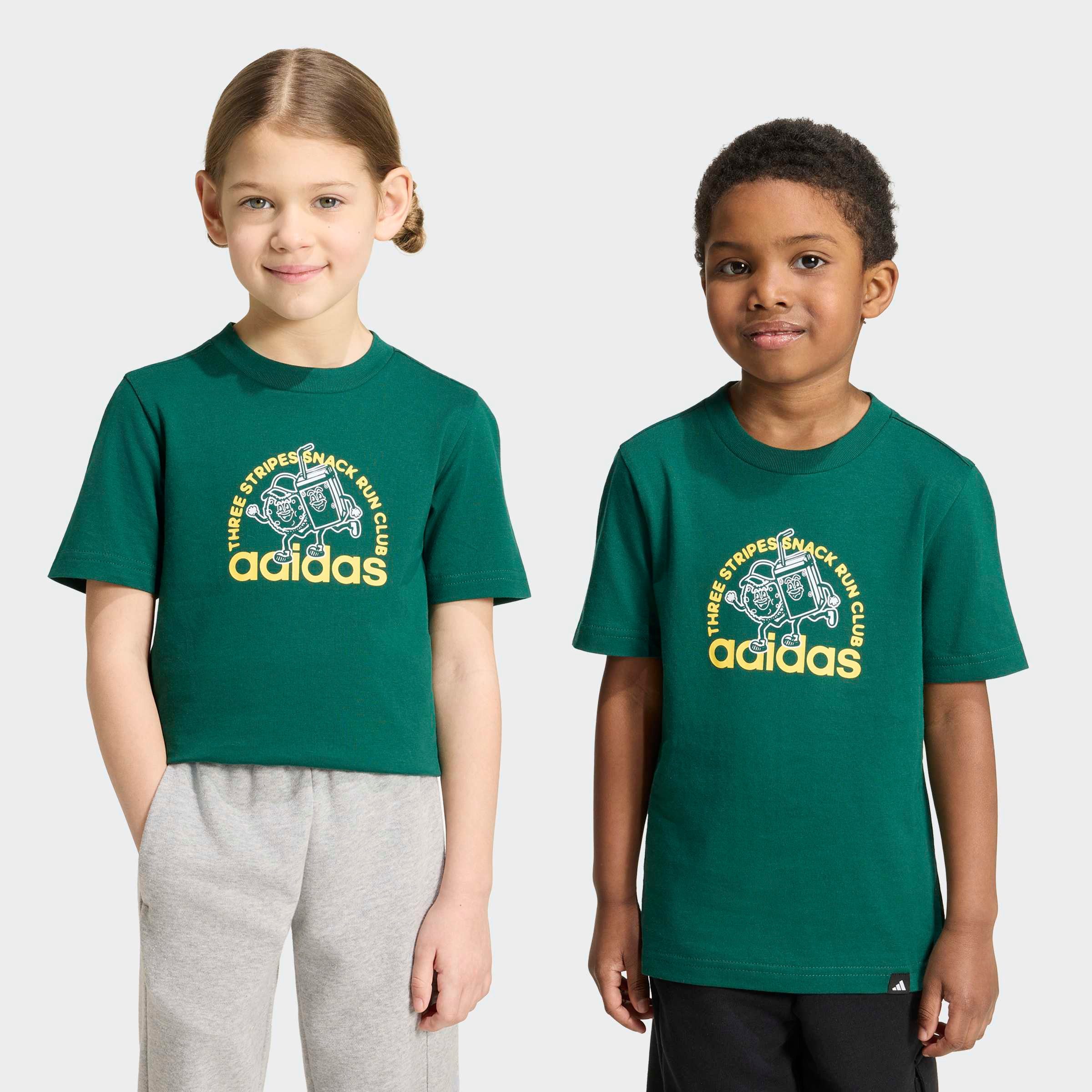 adidas Sportswear T-Shirt LK FOOD T für Kinder, im sportlichen Stil, Basic-Design, aus Baumwolle