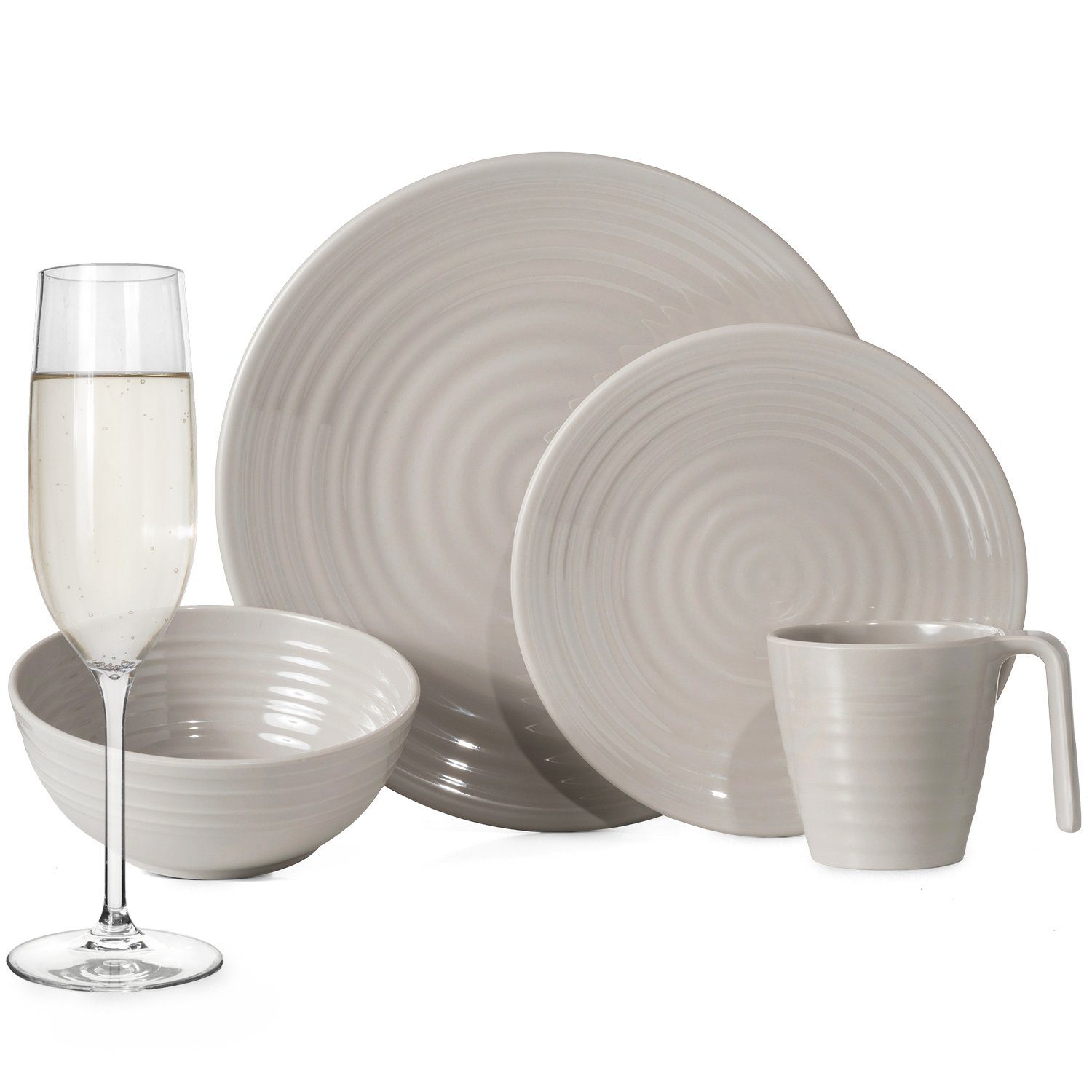 Geschirr-Set Camping Geschirr Coffee + Gläser