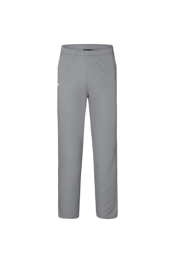 Karlowsky Fashion Schlupfhose KARLOWSKY Schlupfhose ESSENTIAL Comfort-Fit Twill Platingrau