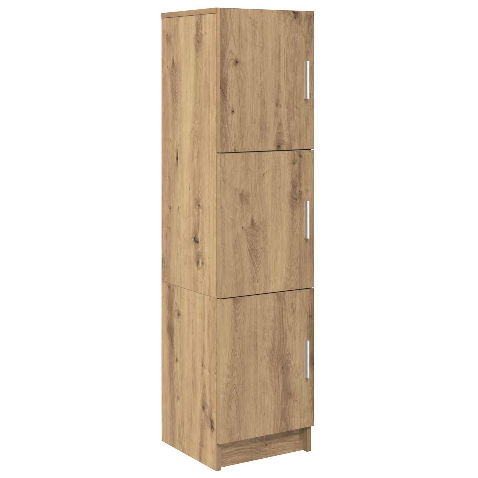vidaXL Highboard Highboard Artisan-Eiche 31,5 x 32 x 122,5 cm (1 St)