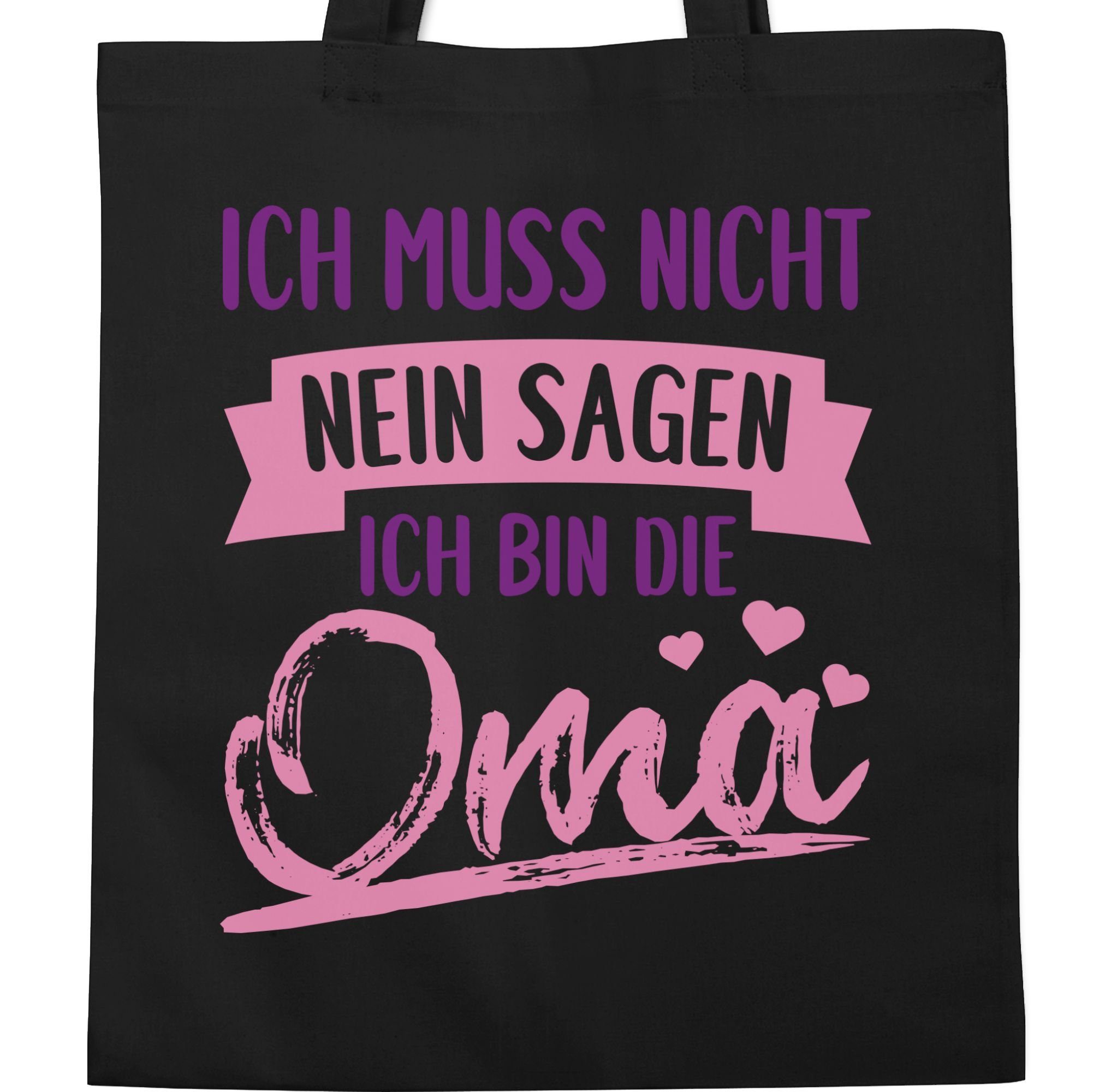 Shirtracer Umhängetasche Ich muss nicht nein günstig online kaufen