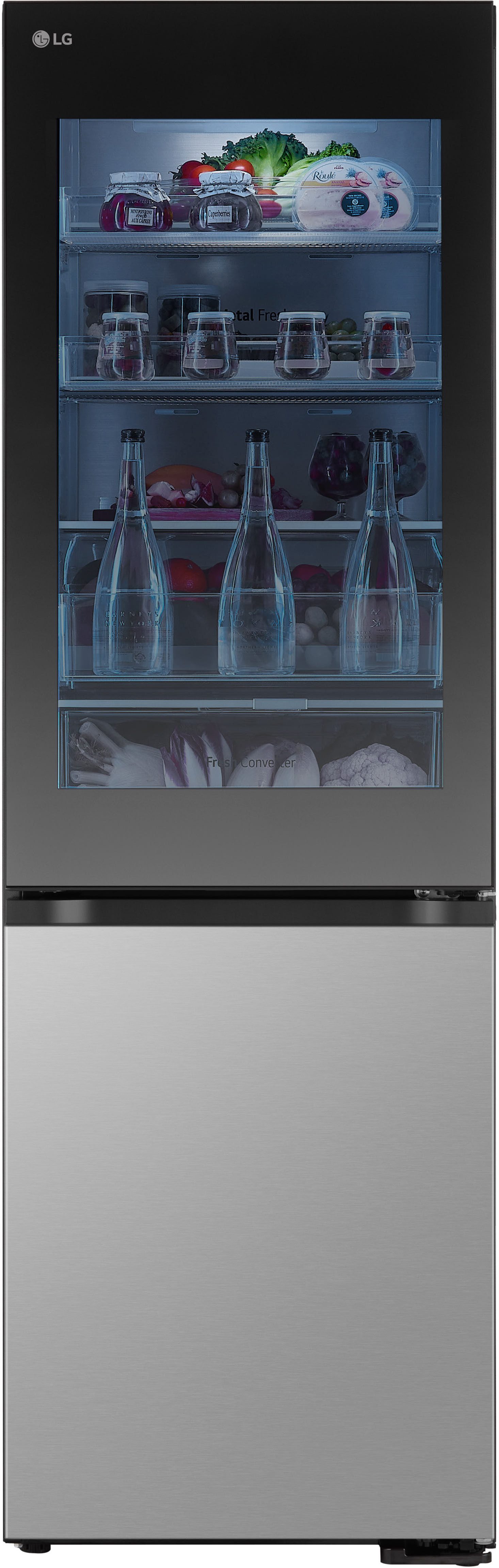 LG Kühl-/Gefrierkombination InstaView® GBG5160CPY, 186 cm hoch, 59,5 cm breit