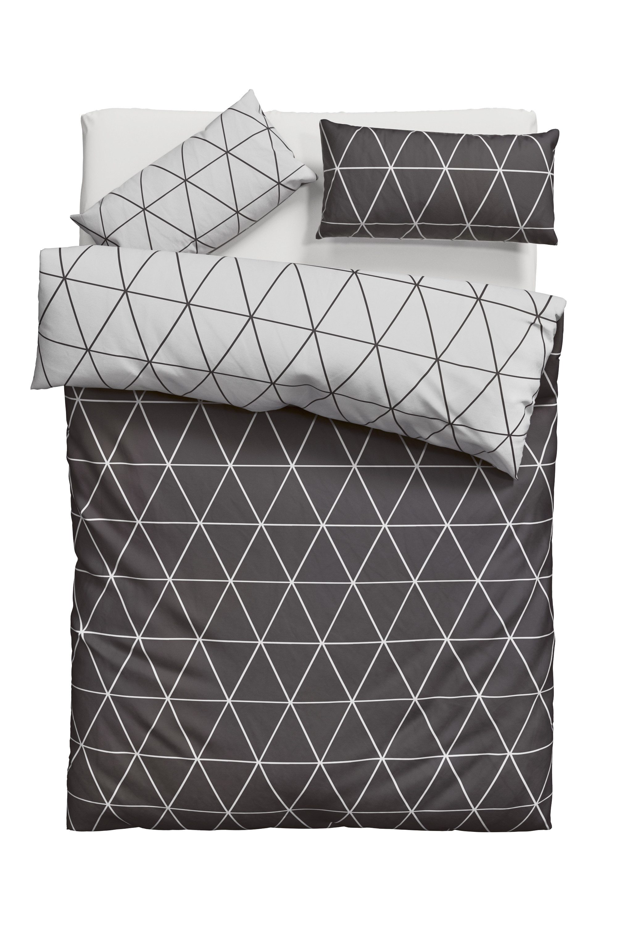 andas Bettwäsche "Balsby" 2 tlg. in Gr. 135x200 oder 155x220 cm, 100% Baumw günstig online kaufen